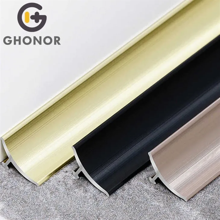 Aluminium wall seal profile